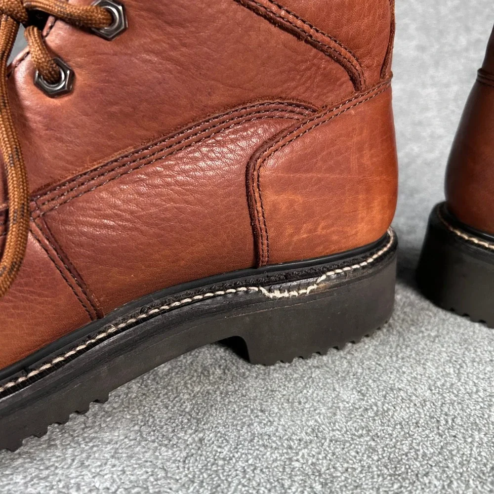 Wolverine Work Boots DuraShocks Gore-Tex Steel Toe Brown 02564 Mens 8.5 EW